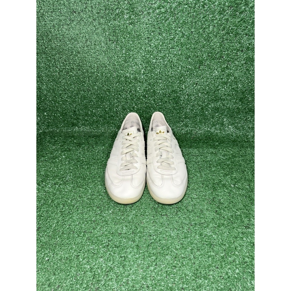 Adidas Samba Womens 8.5 Mens 7 White Leather Casual Shoe Comfort Walking Sneaker - Picture 11 of 15